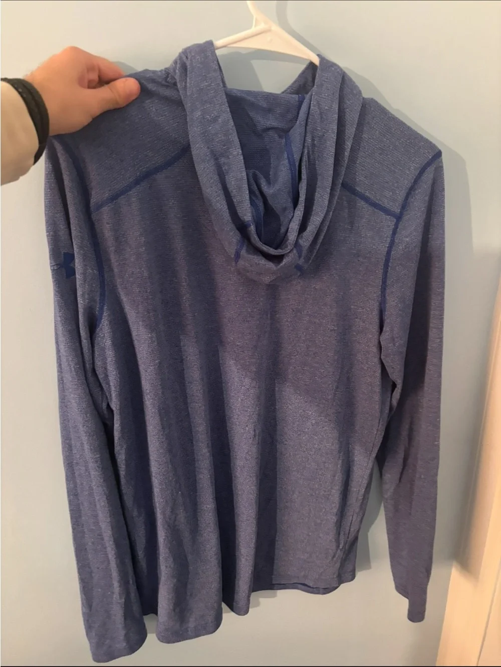 Under Armour Blue Quarter-Zip Performance Top men’s medium blue